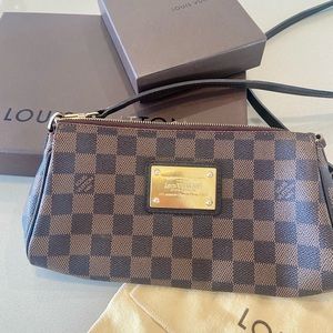 Louis Vuitton Damier Ebene Eva Crossbody